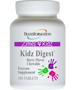 Kidz Digest Chewable, 180 Chewable Tablets from Transformation Enzymes