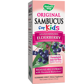 Sambucus for Kids, Elderberry Flavor, 4 fl oz from Nature's Way