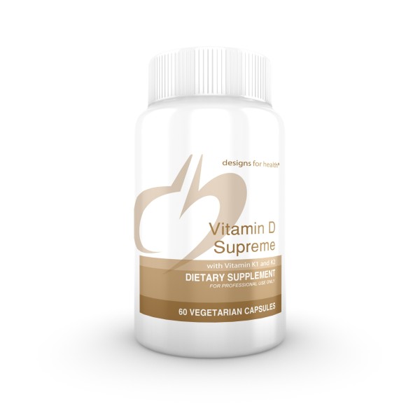 Designs for Health Vitamin D Supreme, 60 Vegetarian Capsules