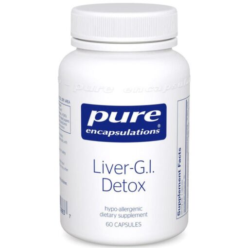 Pure Encapsulations, Liver G.I. Detox, 60 Capsules